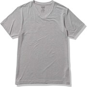 ファインドライ ショートスリーブVネック SHORT SLEEVE V-NECK MX11310 ミックスグレー(Z) XLサイズ [アウトドア カットソー メンズ]