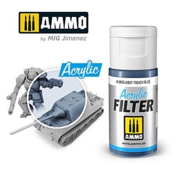 AMO-0807 アクリルフィルター フレンチブルー [プラモデル用塗料]