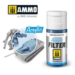 AMO-0808 アクリルフィルター マリンブルー [プラモデル用塗料]