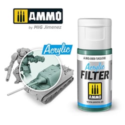 AMO-0809 アクリルフィルター ターコイズ [プラモデル用塗料]
