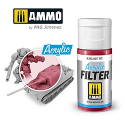 AMO-0817 アクリルフィルター レッド [プラモデル用塗料]