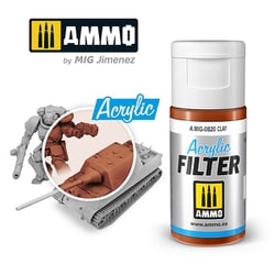 AMO-0820 アクリルフィルター クレイ [プラモデル用塗料]