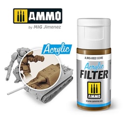 AMO-0822 アクリルフィルター オーカー [プラモデル用塗料]