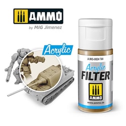 AMO-0824 アクリルフィルター タン [プラモデル用塗料]