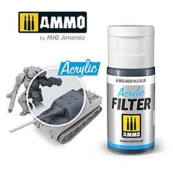 AMO-0829 アクリルフィルター ペイルブルー [プラモデル用塗料]