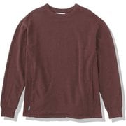 リアルフリース ロングスリーブクルー U REAL FLEECE LS CREWE IA52002 エスプレッソ(ES) Mサイズ [アウトドア フリース ユニセックス]