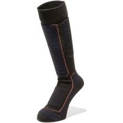 スキー＋ ミディアム オーバーザカーフ M SKI+ MEDIUM OTC IS71901 ブラック(K) Sサイズ(25-26.5cm) [スキーソックス メンズ]