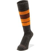スキー＋ ミディアム オーバーザカーフ M SKI+ MEDIUM OTC IS71901 ジェットヘザーST(JS) Sサイズ(25-26.5cm) [スキーソックス メンズ]