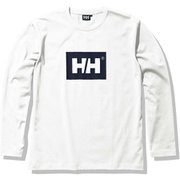 ロングスリーブロゴティー L/S Logo Tee HE32170 ホワイト(W) Mサイズ [アウトドア カットソー メンズ]