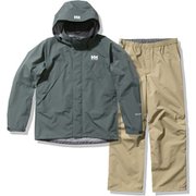 ヘリーレインスーツ Helly Rain Suit HOE12150 ファーグリーン(FG) Sサイズ [アウトドア レインウェア上下セット メンズ]