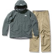ヘリーレインスーツ Helly Rain Suit HOE12150 ファーグリーン(FG) WSサイズ [アウトドア レインウェア上下セット レディース]