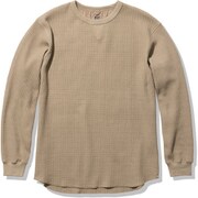 ロングスリーブエアーフレッシュワッフルクルー L/S Airfresh Waffle Crew HOE32166 ウェットロープ(WR) Mサイズ [アウトドア カットソー メンズ]