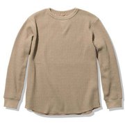 ロングスリーブエアーフレッシュワッフルクルー L/S Airfresh Waffle Crew HOE32166 ウェットロープ(WR) WLサイズ [アウトドア カットソー レディース]