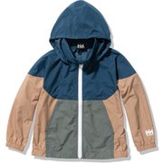 ヴォーゲンジャケット K Vagen Jacket HJ12154 トレンチブルー×パインバーグ(TP) 130サイズ [アウトドア ジャケット キッズ]