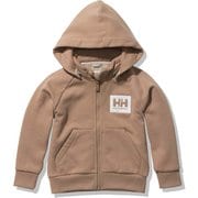 ロゴフルジップスウェットフーディー K Logo Full-zip Sweat Hoodie K Logo Full-zip Sweat Hoodie パインバーク(PI) 110サイズ [アウトドア スウェット キッズ]