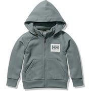 ロゴフルジップスウェットフーディー K Logo Full-zip Sweat Hoodie K Logo Full-zip Sweat Hoodie ファーグリーン(FG) 150サイズ [アウトドア スウェット キッズ]