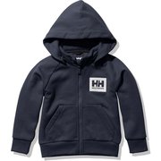 ロゴフルジップスウェットフーディー K Logo Full-zip Sweat Hoodie K Logo Full-zip Sweat Hoodie ディープネイビー(DN) 120サイズ [アウトドア スウェット キッズ]