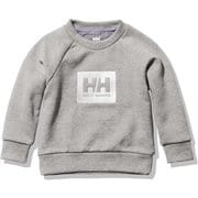 ロゴスウェットクルー K Logo Sweat Crew HJ32151 ミックスグレー(Z) 110サイズ [アウトドア スウェット キッズ]