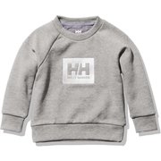 ロゴスウェットクルー K Logo Sweat Crew HJ32151 ミックスグレー(Z) 150サイズ [アウトドア スウェット キッズ]