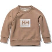ロゴスウェットクルー K Logo Sweat Crew HJ32151 パインバーク(PI) 140サイズ [アウトドア スウェット キッズ]