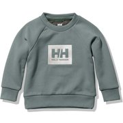 ロゴスウェットクルー K Logo Sweat Crew HJ32151 ファーグリーン(FG) 120サイズ [アウトドア スウェット キッズ]