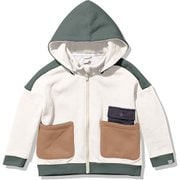 ヘリーベアフルジップスウェットパーカー K Helly Bear Full-zip Sweat Parka HJ32180 オフホワイト(OW) 110サイズ [アウトドア スウェット キッズ]