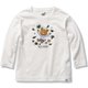 ロングスリーブヘリーベアリーフティー K L/S HB LEAF T HJ32183 オフホワイト(OW) 140サイズ [アウトドア トップス キッズ]