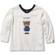 ロングスリーブヘリーベア2ウェイティー K L/S HB 2WAY T HJ32184 オフホワイト(OW) 130サイズ [アウトドア トップス キッズ]