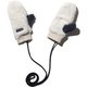 シャギーフリースミトン K Shaggy Fleece Mittens HAJ92152 アイボリー(IV) [アウトドア グローブ キッズ]