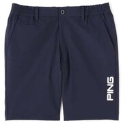 621-1132006-120-LL [ゴルフウェア メンズ ナイロンストレッチショートパンツ LLサイズ ネイビー]