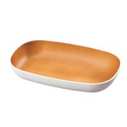 ボウル 25cm カレー＆パスタ プラスチック 砂紋 ホワイト 55076