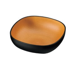 ボウル 14cm スクエア プラスチック 砂紋 ブラック 55068