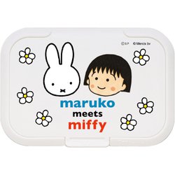 ヨドバシ Com マリモクラフト Dbmm 026 Maruko Meets Miffy ウェットシートふた ビタット ホワイト 花柄 キャラクターグッズ 通販 全品無料配達