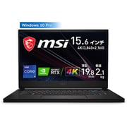 広色域・高精細4K液晶パネル搭載 eスポーツグレード薄型ハイエンドゲーミングノートPC/インテル Core i9-11900H/NVIDIA GeForce RTX 3080 Laptop GPU/15.6インチ 4K Adobe RGB相当/メモリ 32GB/SSD 1TB/Windows 10 Pro GS66-11UH-321JP
