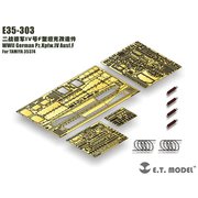 E35-303 1/35 ディティールアップパーツ WWII ドイツIV号戦車 F型用 ベーシックセット （タミヤ35374用） [プラモデル用パーツ]