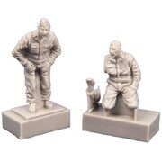 CMF72372 1/72 ミリタリーフィギュア ハインケルHe162用 整備兵2体 [組立式プラスチックモデル]