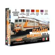 XS-14 水性塗料 イタリア鉄道 カラーセット2 [プラモデル用塗料]