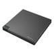 外付型ポータブルBD/DVD/CDライター Windows11対応 クラムシェル型 BDXL対応モデル ミスティブラック BDR-XD08BK