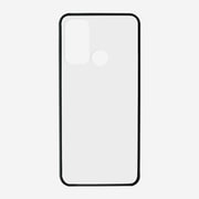 CSReno5H-BKxHW [OPPO Reno5 A 用 耐衝撃ハイブリッドケース ブラック×ホワイト]