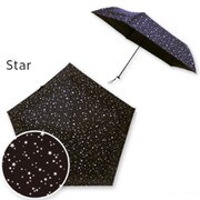 5703601-006-11-6 [晴雨兼用折傘 スター クロ]