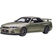 77404 1/18 日産 スカイライン GT-R R34 VスペックII ニュル ミレニアムジェイド [コンポジットダイキャストミニカー]