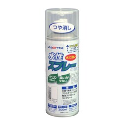 水性スプレー 300ML つや消しネオクリヤー