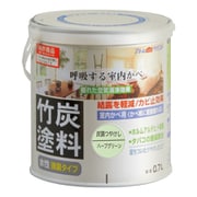 水性竹炭塗料 0.7L 炭調ハーブグリーン