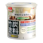 水性竹炭塗料 1.6L 炭調ミルキーホワイト