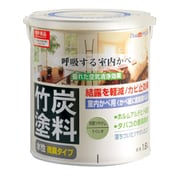 水性竹炭塗料 1.6L 炭調うぐいす
