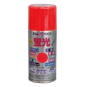 油性蛍光スプレー 120ML レッド