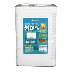 水性アクリルシリコン外かべ用 14L ホワイト