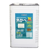 水性アクリルシリコン外かべ用 14L ホワイトアイボリー