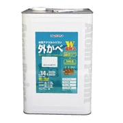 水性アクリルシリコン外かべ用 14L グレイッシュホワイト