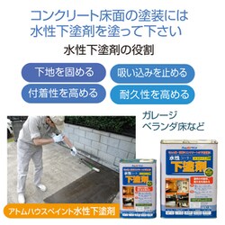 ヨドバシ.com - アトムハウスペイント 水性コンクリート床用 フロア